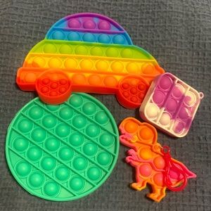 “POP IT” Fidget Toy Bundle